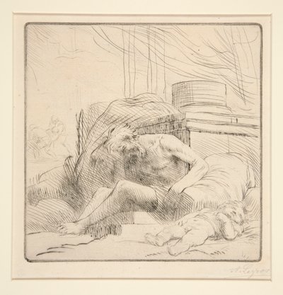 Ofiara autorstwa Alphonse Legros