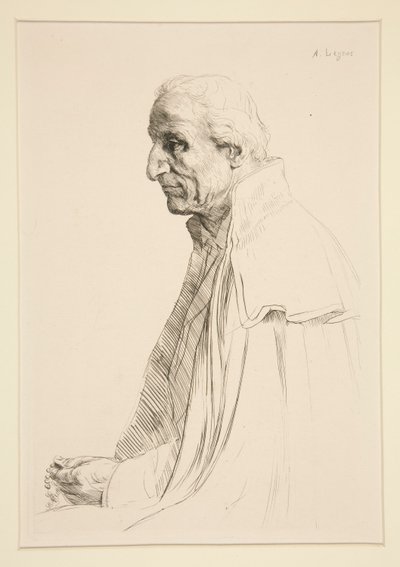 Stary hiszpański (w wieku Hiszpan) autorstwa Alphonse Legros