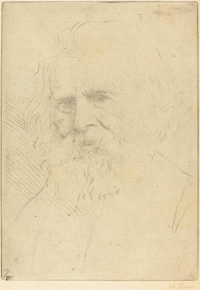 WH. Longfellow, 1. płyta autorstwa Alphonse Legros