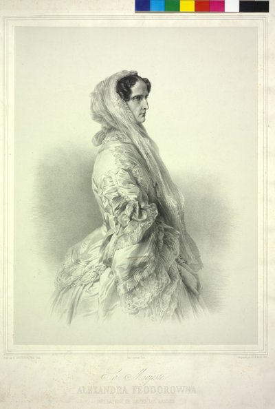 Księżniczka pruska Charlotte autorstwa Alphonse Leon Noel