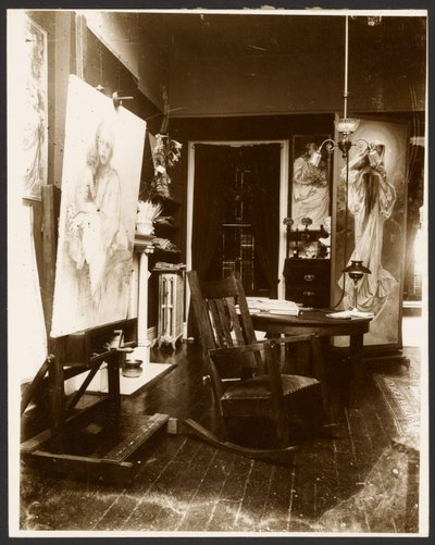 [Studio Alphonse-Marie Mucha, Nowy Jork]. autorstwa Alphonse Maria Mucha