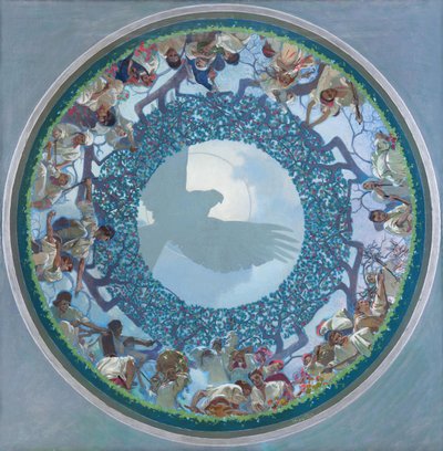 Słowiańska jedność autorstwa Alphonse Marie Mucha