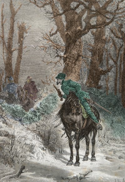 Zabójstwo księcia Francois de Guise autorstwa Alphonse Marie de Neuville