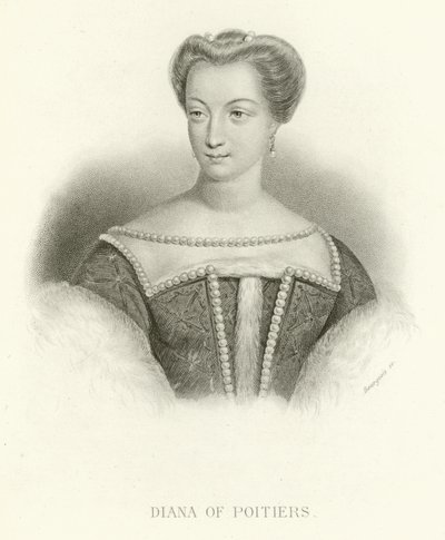 Diana z Poitiers autorstwa Alphonse Marie de Neuville