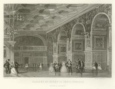 Galeria Henryka II, Fontainebleau autorstwa Alphonse Marie de Neuville