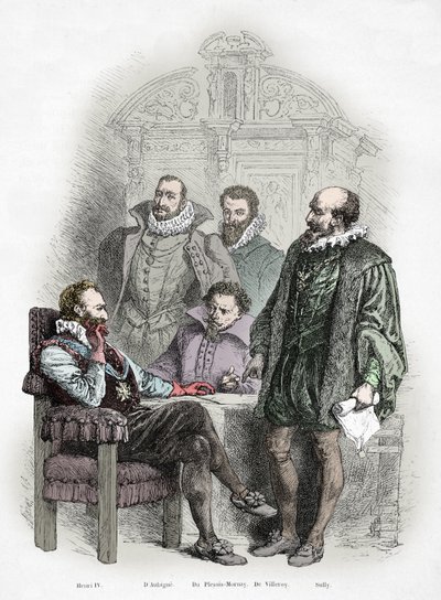 Henri 4 i jego ministrowie, Theodore Agrippa d