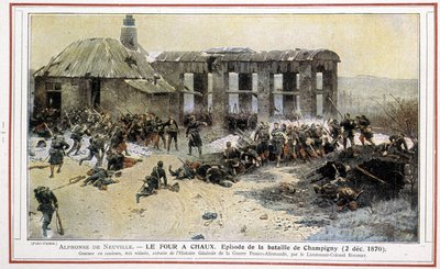 Le oven à Chaux - Epizod bitwy pod Champigny (12.02.1870) Alphonse