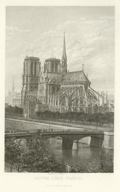 Notre-Dame, Paryż autorstwa Alphonse Marie de Neuville
