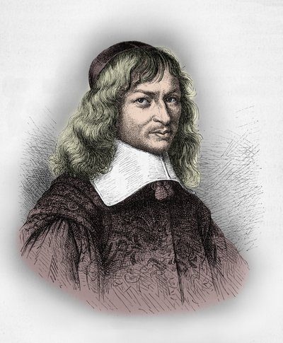 Portret Nicolasa Fouqueta (rycina) autorstwa Alphonse Marie de Neuville