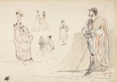 Szkice postaci, 1869. autorstwa Alphonse Marie de Neuville