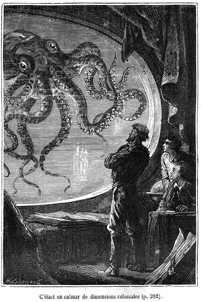 „Dwadzieścia tysięcy mil pod morzami” autorstwa Alphonse Marie de Neuville