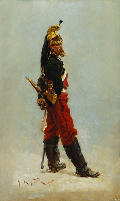 Smok, 1875 autorstwa Alphonse Marie de Neuville