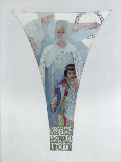 0, 1911 autorstwa Alphonse Mucha