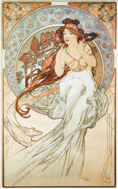 Muzyka autorstwa Alphonse Mucha