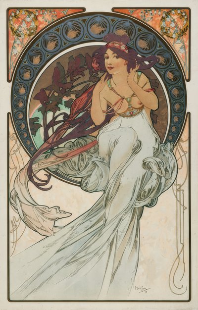 Muzyka autorstwa Alphonse Mucha