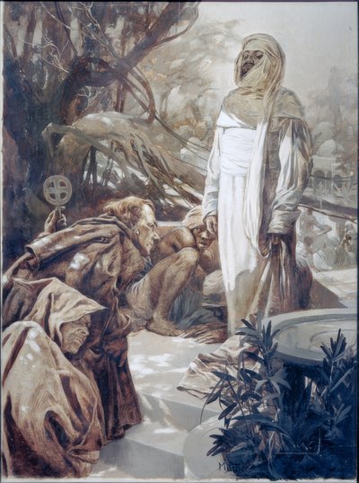 Historia Hiszpanii, ilustracja autorstwa Alphonse Mucha