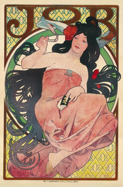 Stanowisko autorstwa Alphonse Mucha