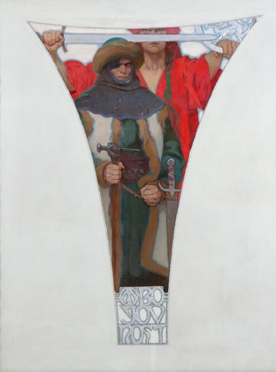 Jan Zizka, 1911 autorstwa Alphonse Mucha