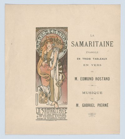 Samarytanin, 1897 autorstwa Alphonse Mucha