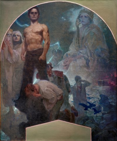 Własną siłą autorstwa Alphonse Mucha