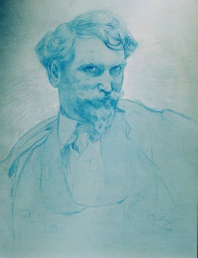 Autoportret autorstwa Alphonse Mucha