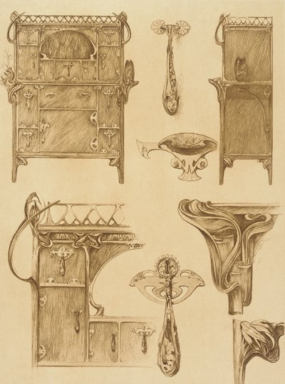 Bez tytułu autorstwa Alphonse Mucha