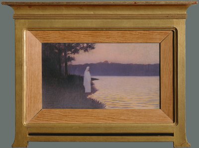 Cisza wody (obraz na płótnie) autorstwa Alphonse Osbert