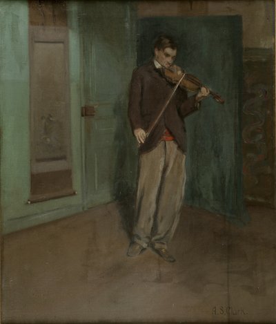 Skrzypek autorstwa Alson Skinner Clark