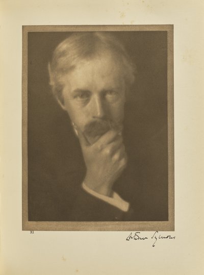 Arthur Symons autorstwa Alvin Langdon Coburn