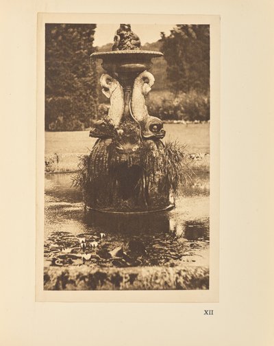 Fontanna z delfinami autorstwa Alvin Langdon Coburn