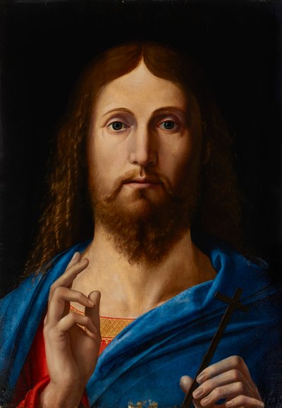 Salvator Mundi autorstwa Alvise Vivarini