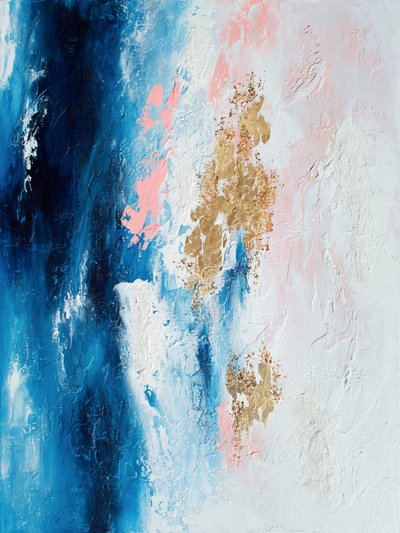 Azure Gold Currents autorstwa Alyson Storms