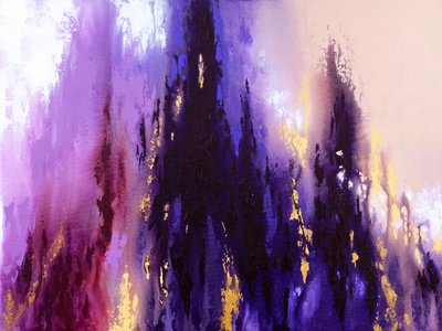 Głęboki fiolet z połyskiem autorstwa Alyson Storms