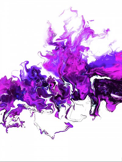 Dynamiczny przepływ w kolorze magenta autorstwa Alyson Storms