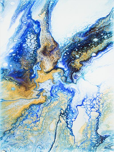 Złoty Niebieski Strumień autorstwa Alyson Storms