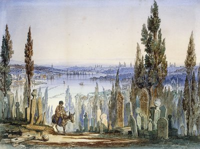 Konstantynopol od Eyub, autorstwa Amadeo Preziosi