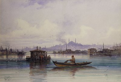 Nad Bosforem, 1865 autorstwa Amadeo Preziosi