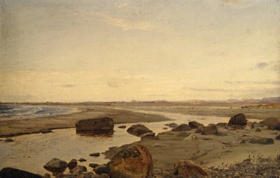 Wieczór w Nærland autorstwa Amaldus Nielsen