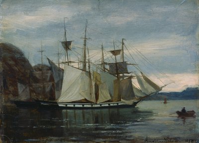 Kleven, Mandal autorstwa Amaldus Nielsen