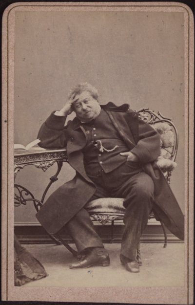 Autor Alexandre Dumas ojciec 1802-1870, ok. 1868. autorstwa Amand Helm
