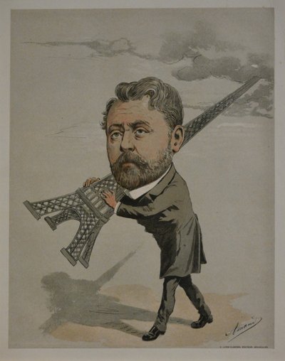 Gustave Eiffel Od: Ludzie stulecia. autorstwa Amand Vaché