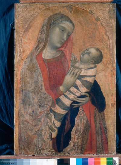 Madonna z Dzieciątkiem, 1320-23 autorstwa Ambrogio Lorenzetti