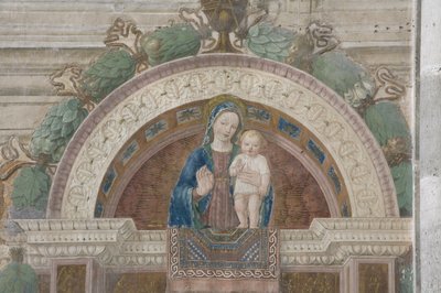 Madonna z dywanu (Madonna z dywanu) autorstwa Ambrogio da Fossano (c.1460 1523)