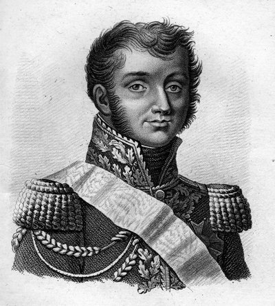 Hrabia Henri Gatien Bertrand (1773-1844), francuski generał.- w „Portretach francuskich generałów po zwycięstwach i conêtes Francuzów”. Grawerowane przez Ambroise Tardieu w 1818 roku. Kolekcja Stella. autorstwa Ambroise Tardieu