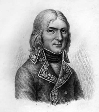 Mistrzostwa Jean Etienne (1762 do 1800) - w portretach francuskich generałów po zwycięstwach i podbojach Francuzów. Grawerowane przez Ambroise Tardieu w 1818 roku. Kolekcja Stella. autorstwa Ambroise Tardieu