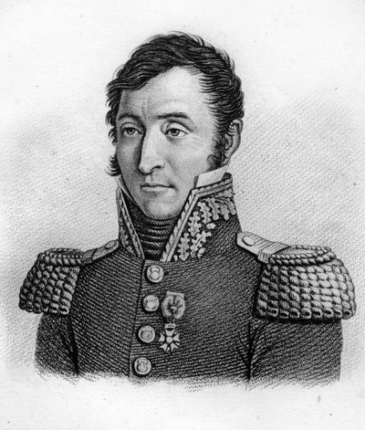 Generał Jean Joseph TARAYRE (1770-1855) - w „Portretach francuskich generałów po zwycięstwach i podbojach Francuzów”. Grawerowane przez Ambroise Tardieu w 1818 roku. Kolekcja Stella. autorstwa Ambroise Tardieu