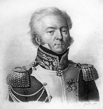 Generał dywizji Louis Lepic (1765-1847) - w „Portretach generałów francuskich po zwycięstwach i podbojach Francuzów”. Grawerowane przez Ambroise Tardieu w 1818 roku. Kolekcja Stella. autorstwa Ambroise Tardieu