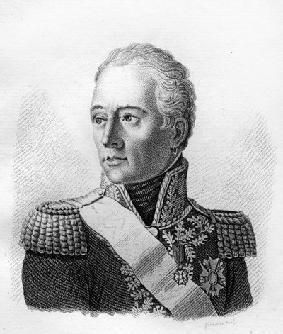 Louis Marie Turreau de Garambouville (1756-1816), francuski generał – w „Portretach francuskich generałów po zwycięstwach i podbojach Francuzów”. Grawerowane przez Ambroise Tardieu w 1818 roku. Kolekcja Stella. autorstwa Ambroise Tardieu