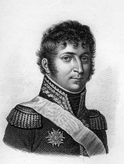 Olivier Macoux RIVAUD de la RAFFINIERE (1766 1839) - w „Portrety generałów francuskich po zwycięstwach i podbojach Francuzów”. Grawerowane przez Ambroise Tardieu w 1818 roku. Kolekcja Stella. autorstwa Ambroise Tardieu