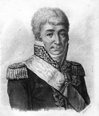 Pierre François Charles Augereau, książę Castiglione (marszałek Augereau) marszałek Francji (Paryż) autorstwa Ambroise Tardieu